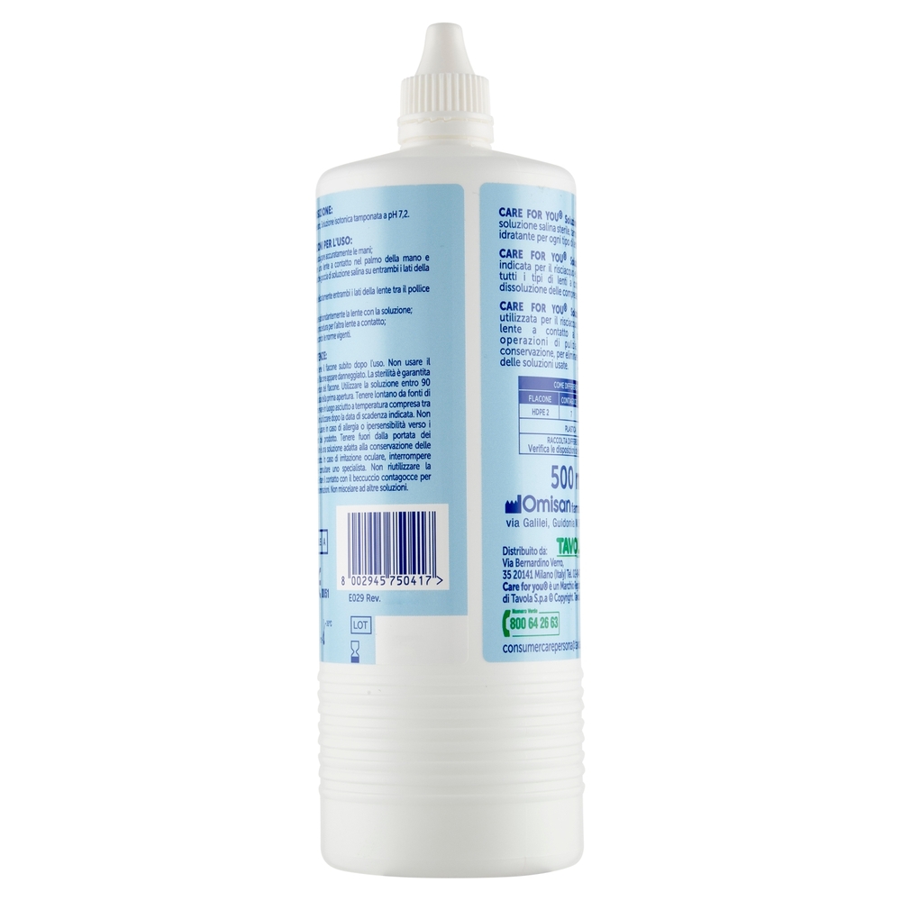 Care for you Soluzione Salina 500 ml